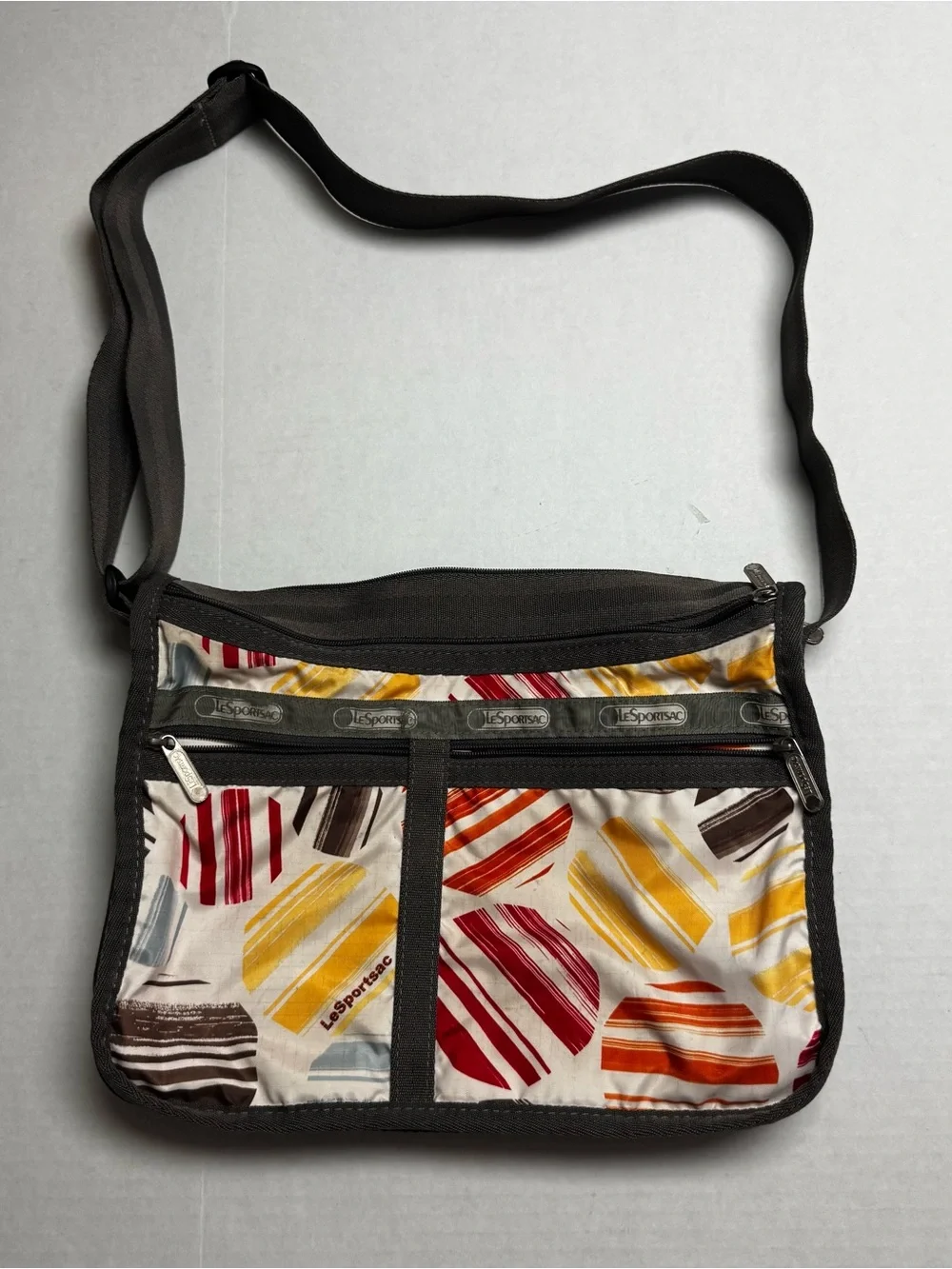 LeSportsac Deluxe Everyday Crossbody Bag Abstract Modern Geometric